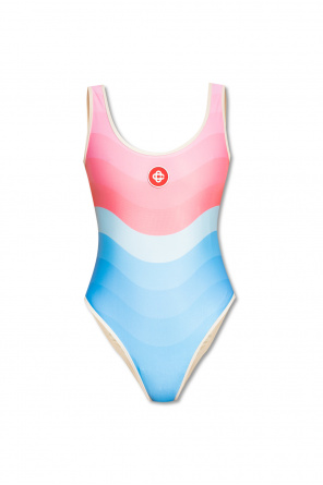 One-piece swimsuit with logo Casablanca